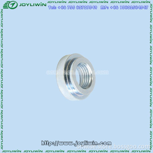 Automatic Precision Lathe RoHS Blue Zinc-plated Finish Steel Screw Nutfor all kinds of machine